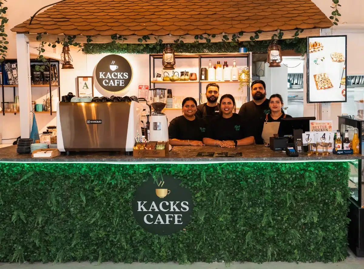 team at Kacks Cafe